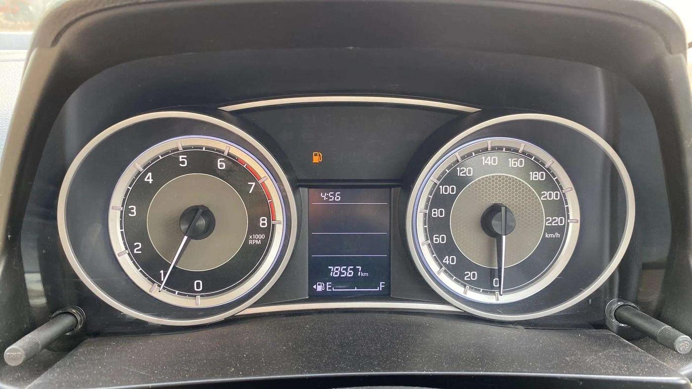 2021 Maruti Dzire VXI, Petrol, Manual, 78,558 km, Odometer Image