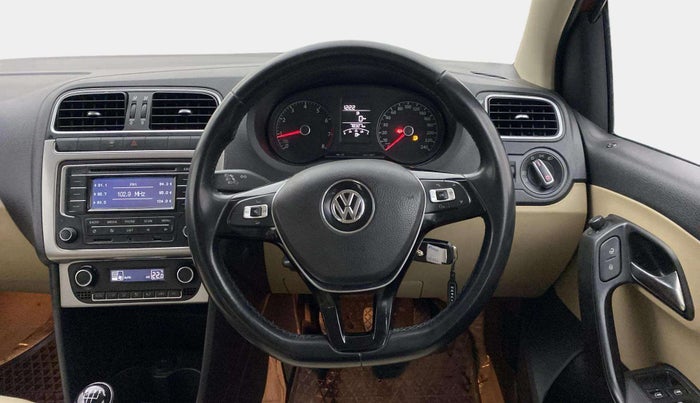 2015 Volkswagen Polo HIGHLINE1.2L, Petrol, Manual, 78,277 km, Steering Wheel Close Up