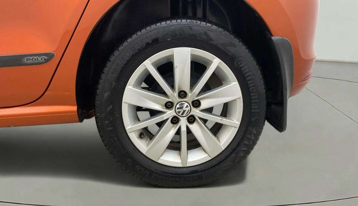 2015 Volkswagen Polo HIGHLINE1.2L, Petrol, Manual, 78,277 km, Left Rear Wheel