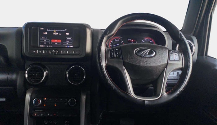 2021 Mahindra Thar LX PETROL HT 4WD AT, Petrol, Automatic, 38,532 km, Steering Wheel Close Up