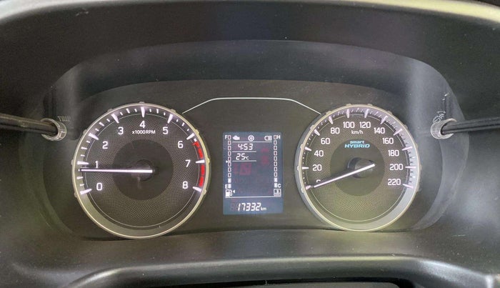2022 Maruti BREZZA VXI SMART HYBRID, Petrol, Manual, 17,331 km, Odometer Image