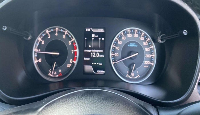 2023 Maruti FRONX ALPHA 1.0 TURBO MT, Petrol, Manual, 12,596 km, Odometer Image