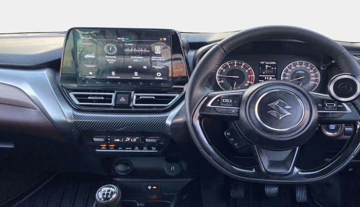 2023 Maruti FRONX ALPHA 1.0 TURBO MT, Petrol, Manual, 12,596 km, Air Conditioner