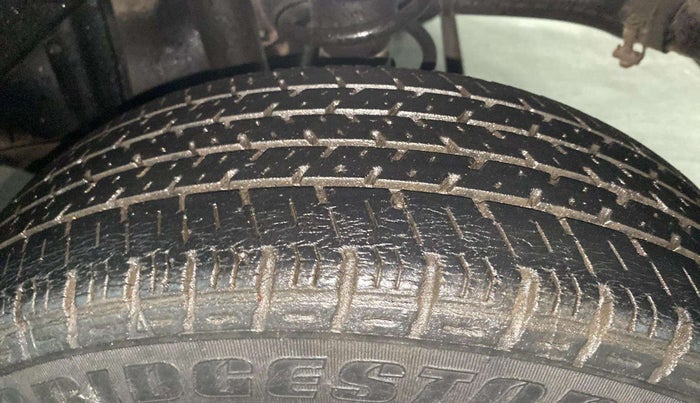 2017 Maruti Alto K10 VXI, Petrol, Manual, 42,571 km, Left Rear Tyre Tread