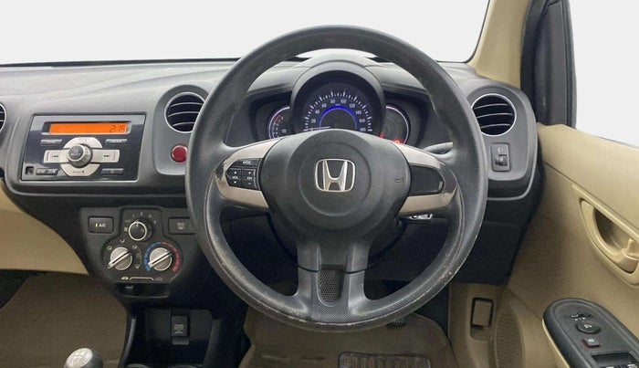 2015 Honda Brio S MT, Petrol, Manual, 43,414 km, Steering Wheel Close Up