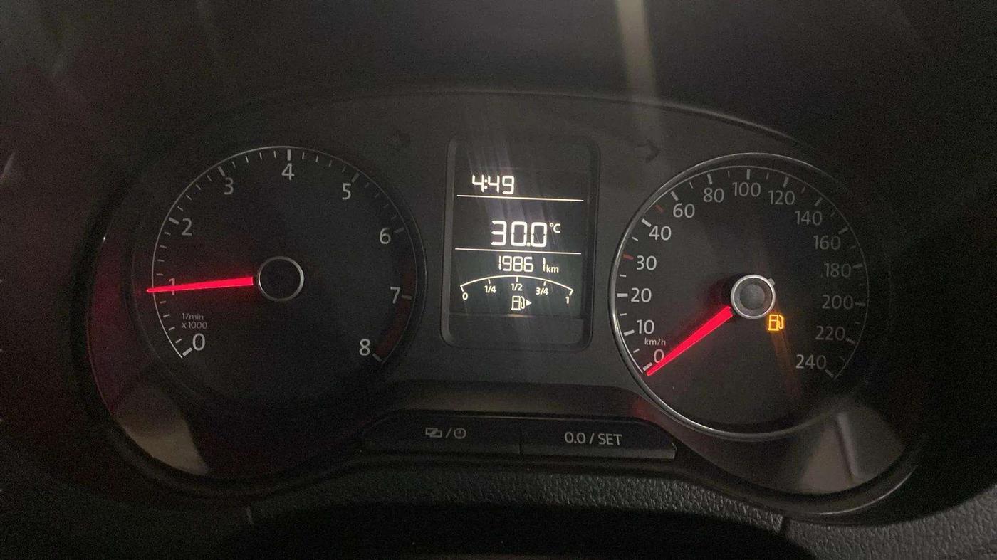2020 Volkswagen Polo TRENDLINE 1.0L, Petrol, Manual, 20,155 km, Odometer Image