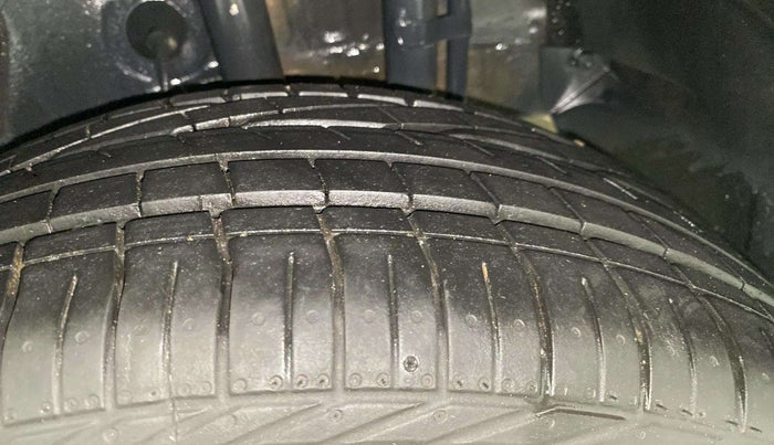 2023 Tata NEXON XZA PLUS LUX SUNROOF KAZIRANGA PETROL, Petrol, Automatic, 18,763 km, Left Rear Tyre Tread
