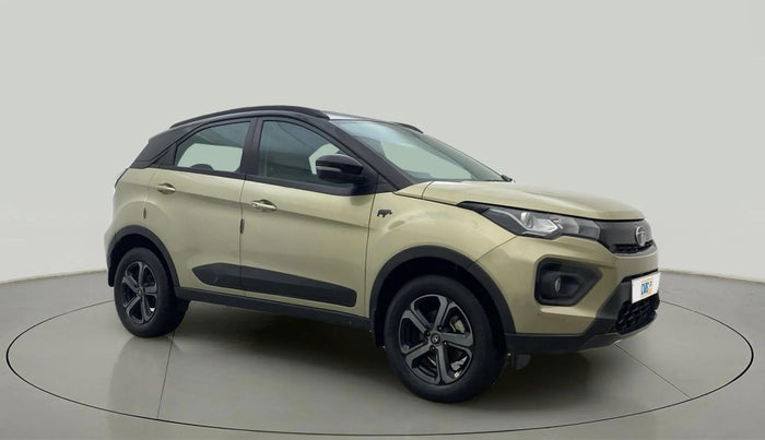 2023 Tata NEXON XZA PLUS LUX SUNROOF KAZIRANGA PETROL, Petrol, Automatic, 18,763 km, Right Front Diagonal