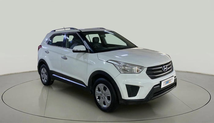 2018 Hyundai Creta E PLUS 1.6 PETROL, Petrol, Manual, 73,737 km, Right Front Diagonal