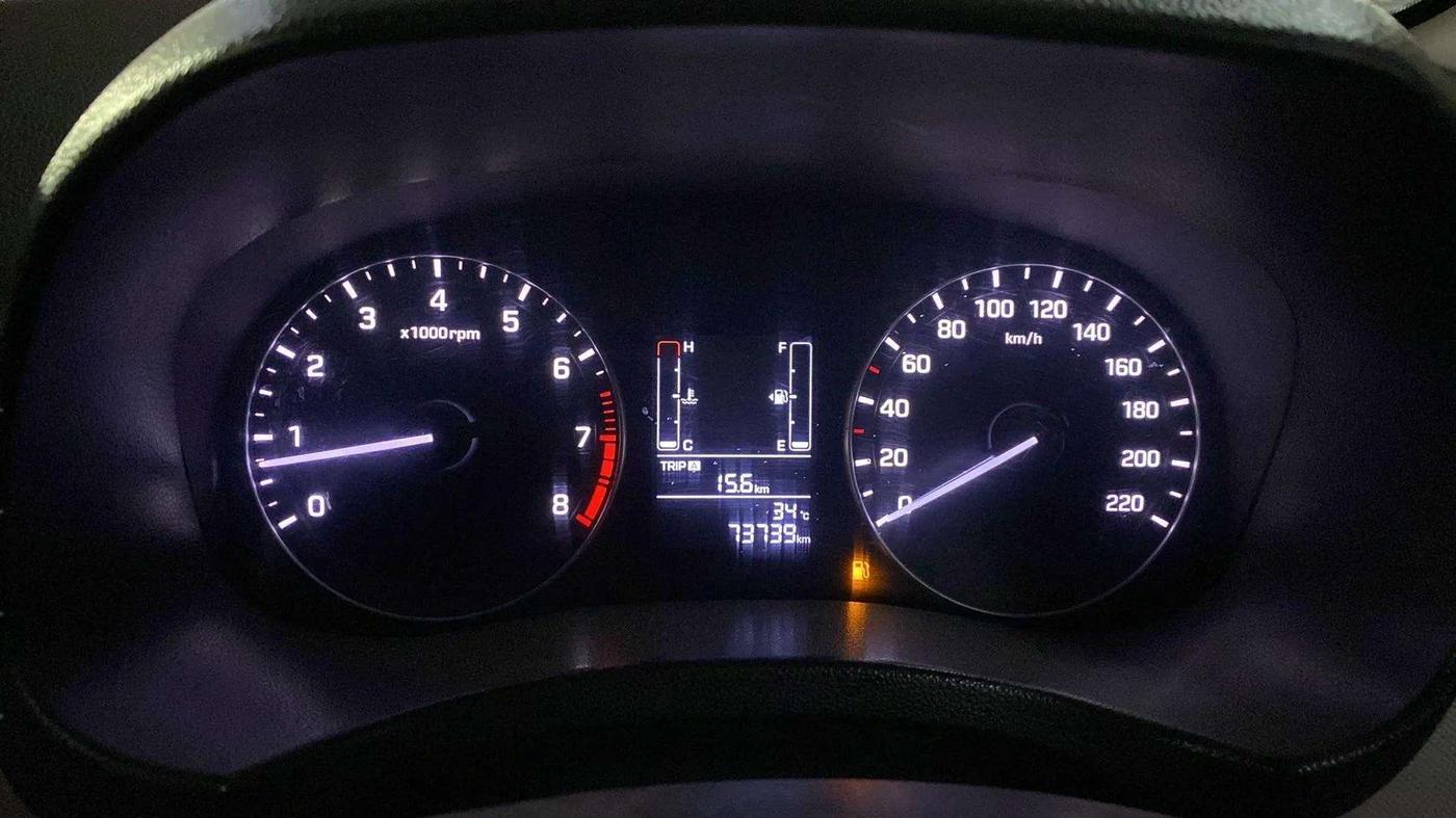 2018 Hyundai Creta E PLUS 1.6 PETROL, Petrol, Manual, 73,737 km, Odometer Image