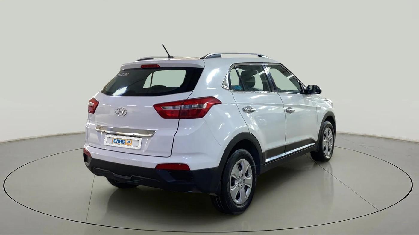 2018 Hyundai Creta E PLUS 1.6 PETROL, Petrol, Manual, 73,737 km, Right Back Diagonal
