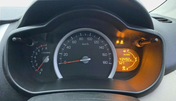 2018 Maruti Celerio VXI CNG, CNG, Manual, 43,469 km, Odometer Image