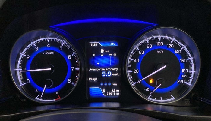 2021 Maruti Baleno ZETA PETROL 1.2, Petrol, Manual, 71,006 km, Odometer Image