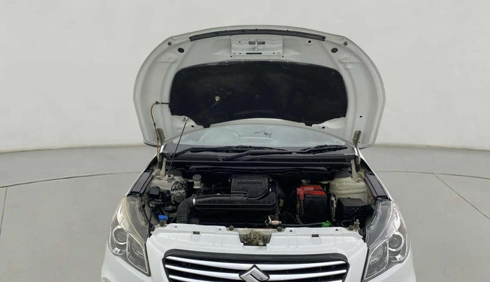 2017 Maruti Ciaz S 1.4 MT PETROL, Petrol, Manual, 1,33,516 km, Open Bonet