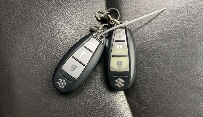 2017 Maruti Ciaz S 1.4 MT PETROL, Petrol, Manual, 1,33,516 km, Key Close Up