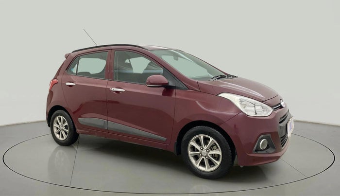 2016 Hyundai Grand i10 ASTA (O) AT 1.2 KAPPA VTVT, Petrol, Automatic, 22,932 km, Right Front Diagonal