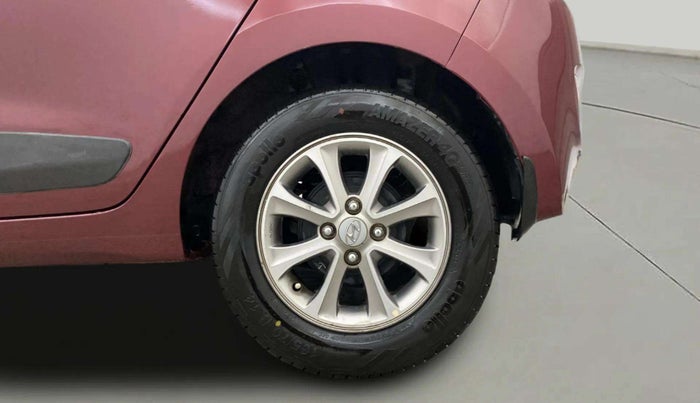 2016 Hyundai Grand i10 ASTA (O) AT 1.2 KAPPA VTVT, Petrol, Automatic, 22,932 km, Left Rear Wheel