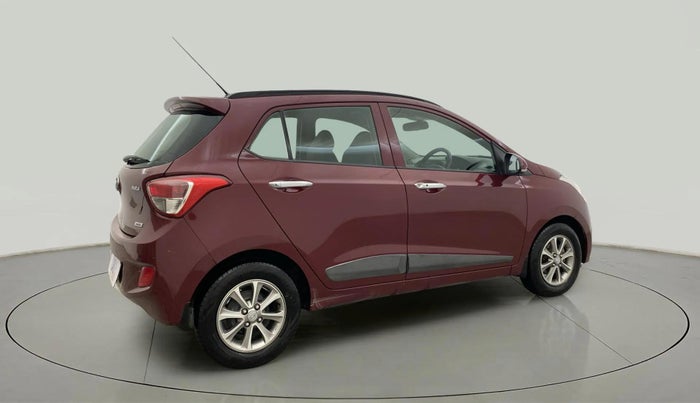 2016 Hyundai Grand i10 ASTA (O) AT 1.2 KAPPA VTVT, Petrol, Automatic, 22,932 km, Right Back Diagonal