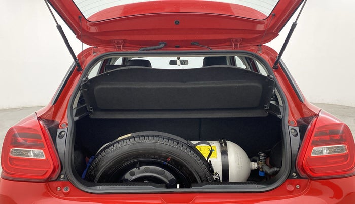 2023 Maruti Swift ZXI CNG, CNG, Manual, 52,192 km, Boot Inside