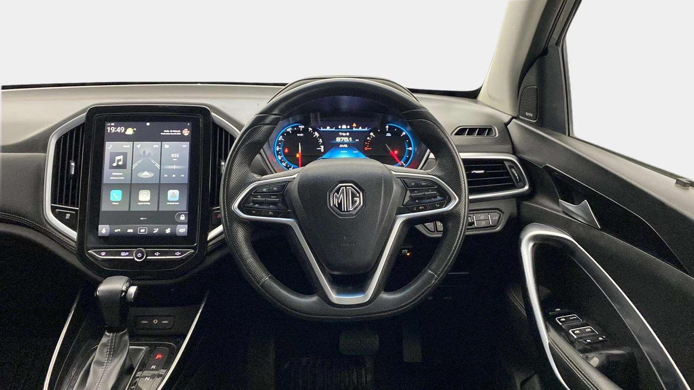 2019 MG HECTOR SHARP 1.5 DCT PETROL, CNG, Automatic, 25,105 km, Steering Wheel Close Up