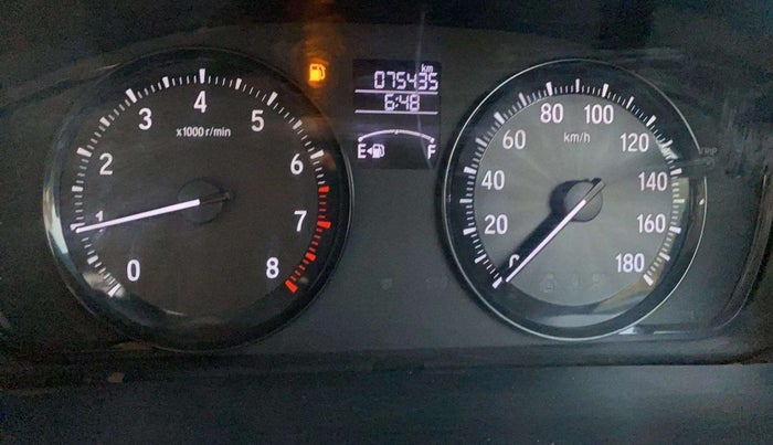 2021 Honda Amaze 1.2L I-VTEC S, Petrol, Manual, 75,423 km, Odometer Image
