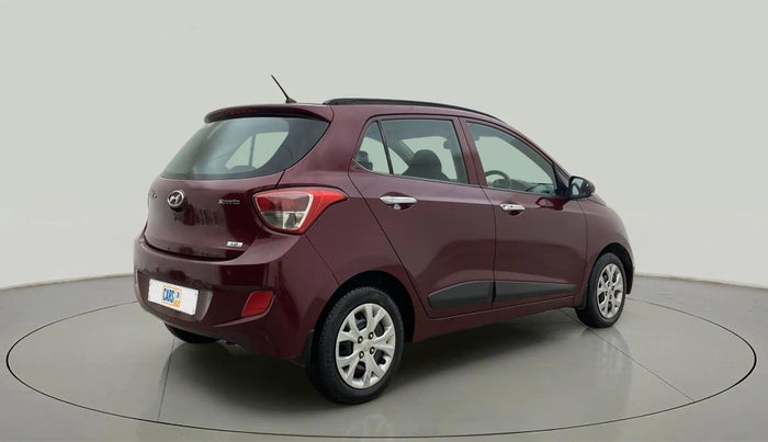 2014 Hyundai Grand i10 SPORTZ 1.2 KAPPA VTVT, Petrol, Manual, 61,453 km, Right Back Diagonal