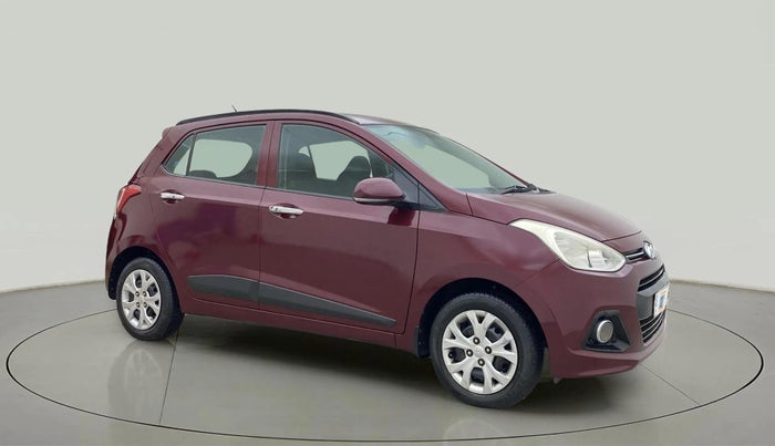 2014 Hyundai Grand i10 SPORTZ 1.2 KAPPA VTVT, Petrol, Manual, 61,453 km, Right Front Diagonal