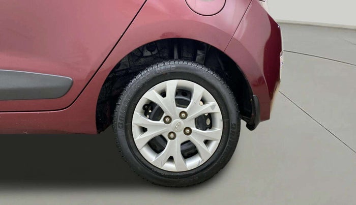 2014 Hyundai Grand i10 SPORTZ 1.2 KAPPA VTVT, Petrol, Manual, 61,453 km, Left Rear Wheel
