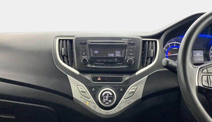 2017 Maruti Baleno DELTA PETROL 1.2, Petrol, Manual, 52,338 km, Air Conditioner