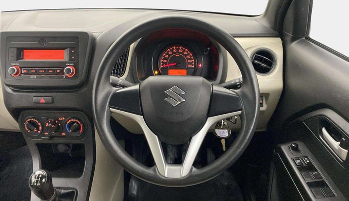 2020 Maruti New Wagon-R VXI 1.0, Petrol, Manual, 17,307 km, Steering Wheel Close Up