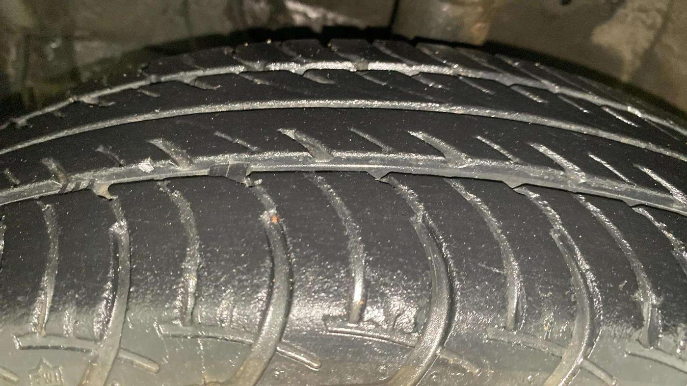 2020 Maruti New Wagon-R VXI 1.0, Petrol, Manual, 17,307 km, Left Front Tyre Tread
