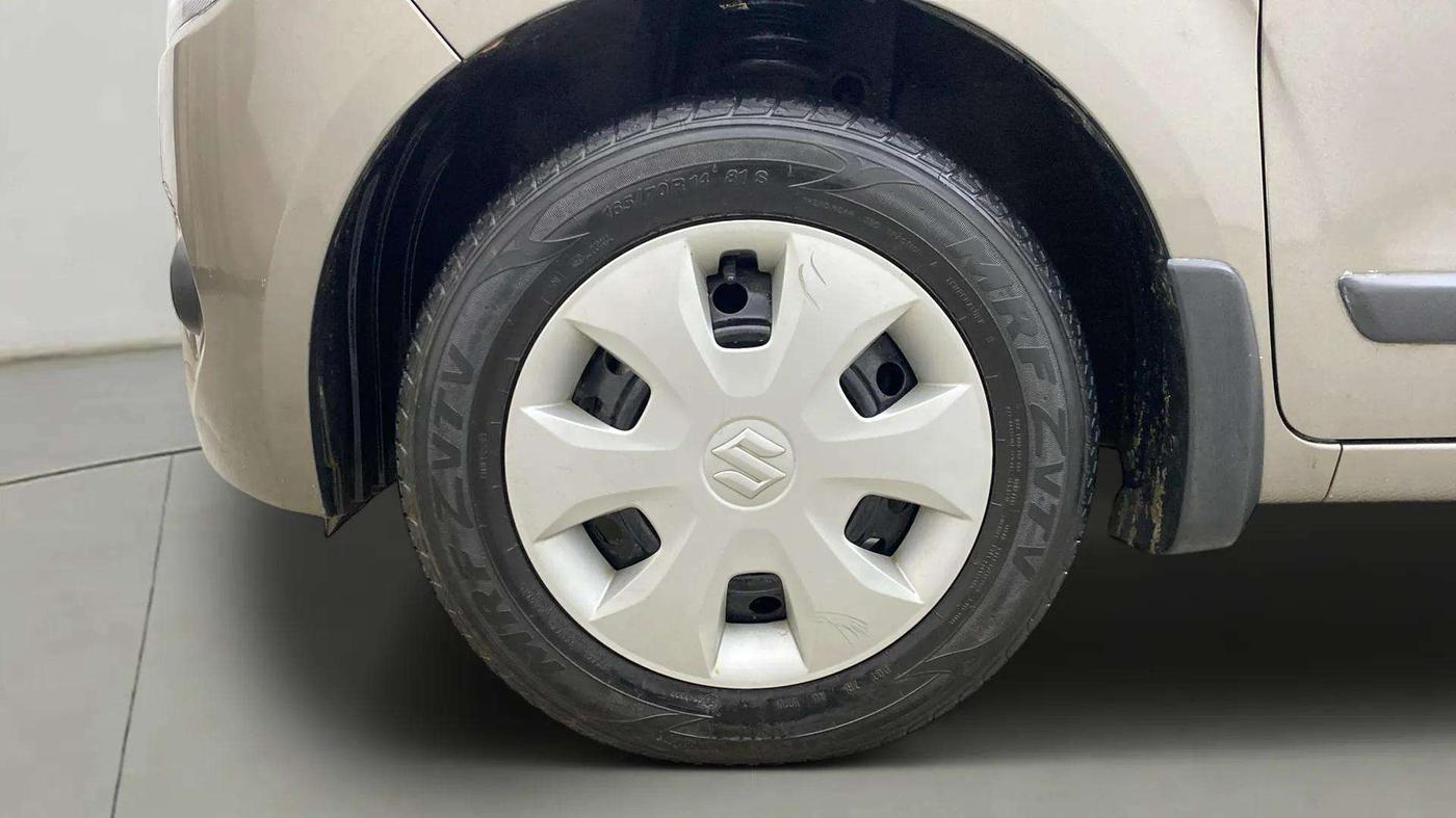 2020 Maruti New Wagon-R VXI 1.0, Petrol, Manual, 17,307 km, Left Front Wheel