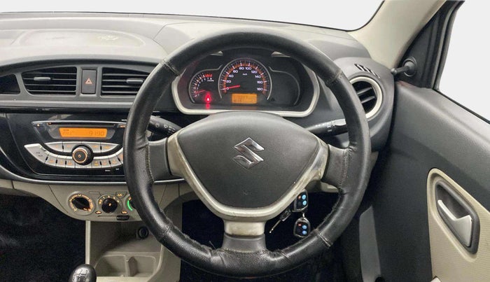 2015 Maruti Alto K10 VXI, Petrol, Manual, 1,13,381 km, Steering Wheel Close Up