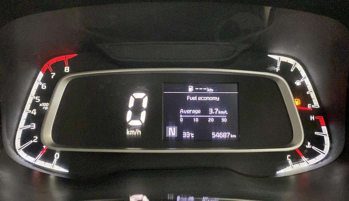 2021 KIA SONET HTX 1.0 IMT, Petrol, Manual, 54,681 km, Odometer Image