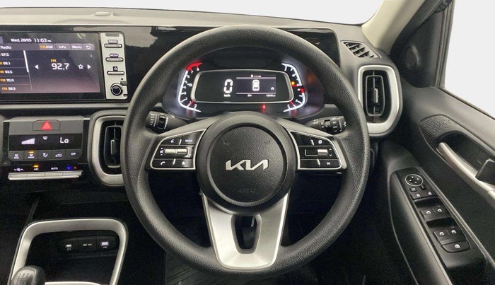 2024 KIA SONET HTK PLUS 1.2 PETROL MT, Petrol, Manual, 10,239 km, Steering Wheel Close Up