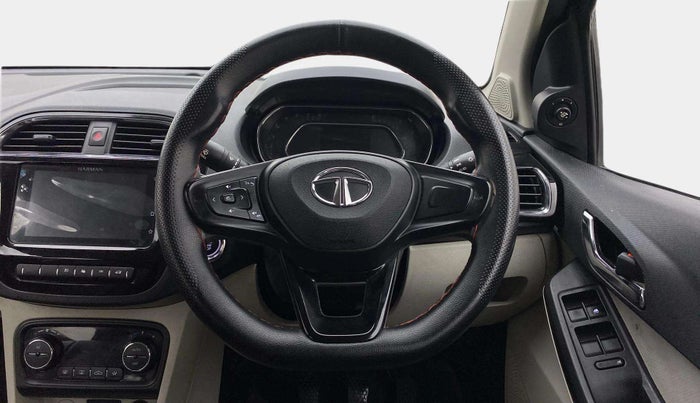 2022 Tata TIGOR XZ PLUS CNG, CNG, Manual, 30,720 km, Steering Wheel Close Up