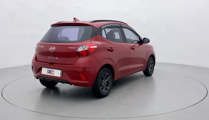 2020 Hyundai GRAND I10 NIOS SPORTZ 1.2 KAPPA VTVT, Petrol, Manual, 18,643 km, Right Back Diagonal