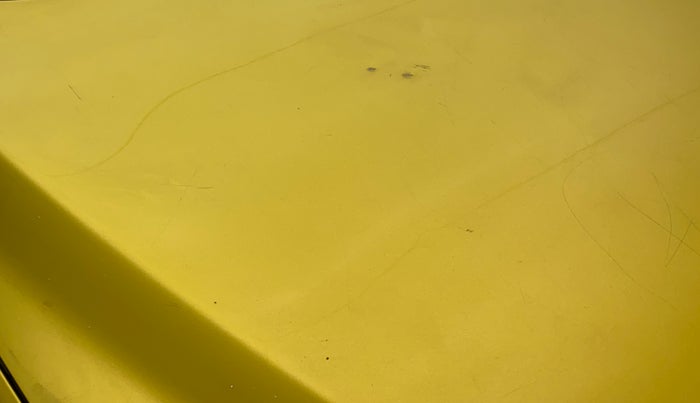 2014 Maruti Celerio VXI AMT, Petrol, Automatic, 60,395 km, Bonnet (hood) - Slightly dented