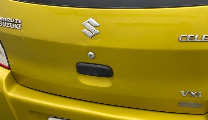 2014 Maruti Celerio VXI AMT, Petrol, Automatic, 60,395 km, Dicky (Boot door) - Slightly dented