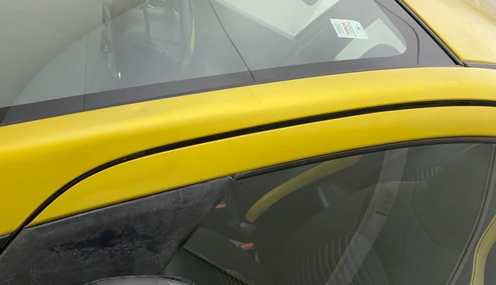 2014 Maruti Celerio VXI AMT, Petrol, Automatic, 60,395 km, Left A pillar - Slightly dented