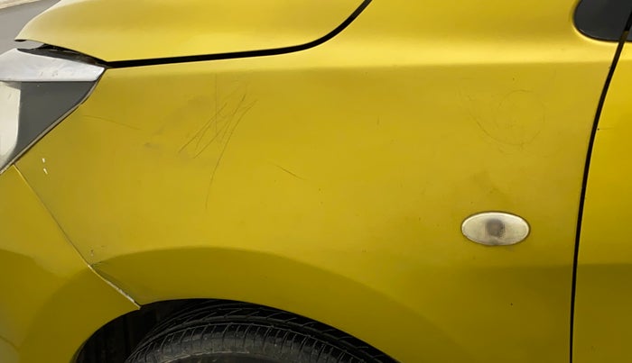 2014 Maruti Celerio VXI AMT, Petrol, Automatic, 60,395 km, Left fender - Slightly dented