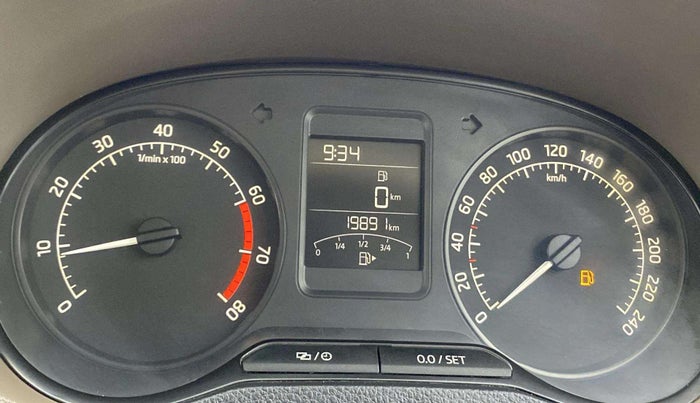 2016 Skoda Rapid AMBITION 1.6 MPI MT, Petrol, Manual, 19,840 km, Odometer Image