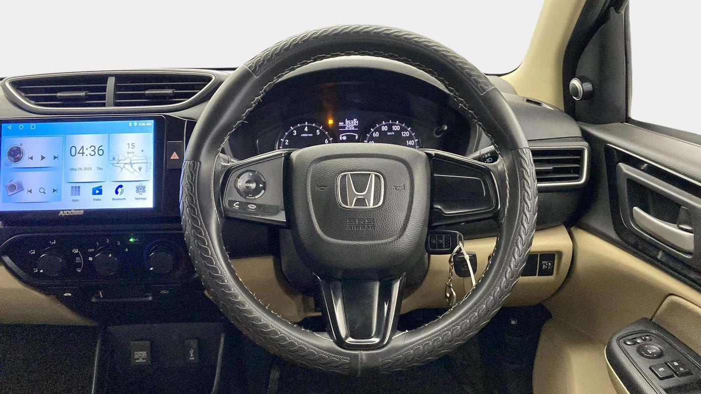 2021 Honda Amaze 1.2L I-VTEC S, Petrol, Manual, 46,369 km, Steering Wheel Close Up
