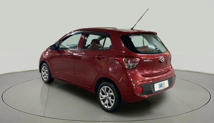 2017 Hyundai Grand i10 SPORTZ 1.2 KAPPA VTVT, Petrol, Manual, 25,516 km, Left Back Diagonal