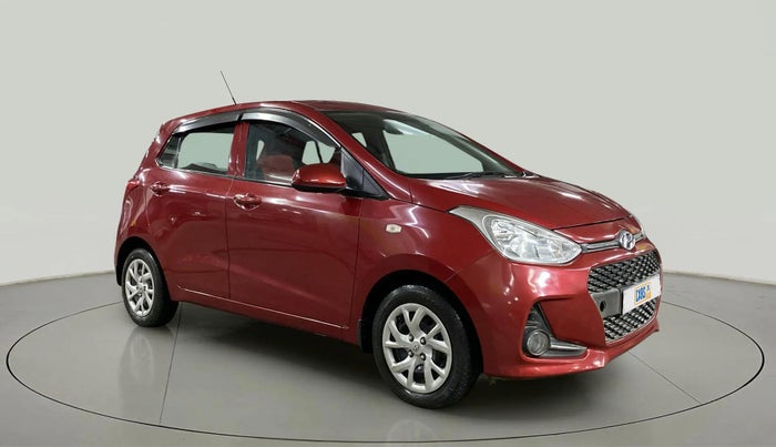 2017 Hyundai Grand i10 SPORTZ 1.2 KAPPA VTVT, Petrol, Manual, 25,516 km, Right Front Diagonal