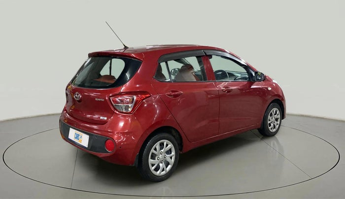 2017 Hyundai Grand i10 SPORTZ 1.2 KAPPA VTVT, Petrol, Manual, 25,516 km, Right Back Diagonal