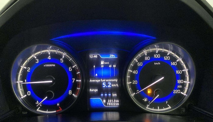 2015 Maruti Baleno ALPHA PETROL 1.2, Petrol, Manual, 79,373 km, Odometer Image