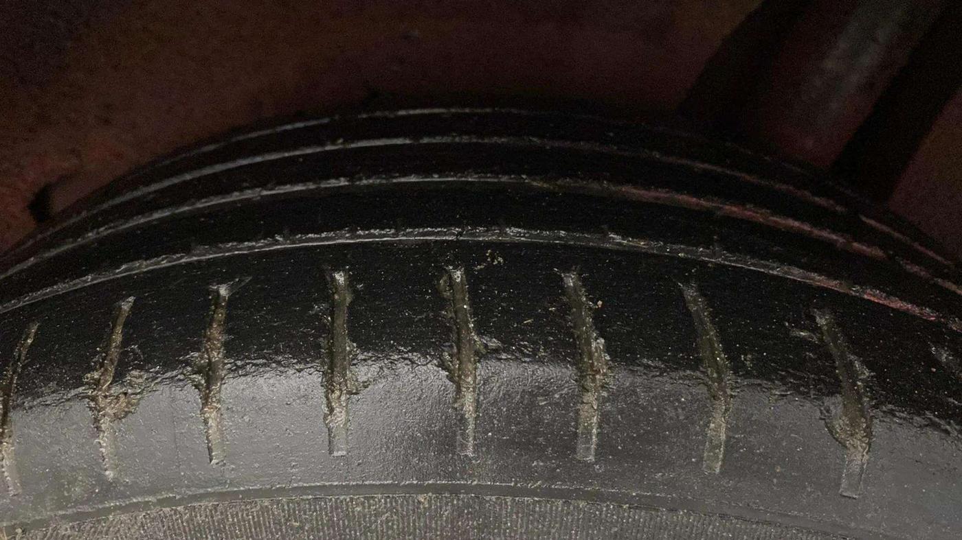 2015 Maruti Baleno ALPHA PETROL 1.2, Petrol, Manual, 79,493 km, Left Rear Tyre Tread