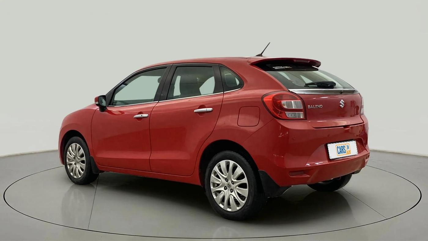 2015 Maruti Baleno ALPHA PETROL 1.2, Petrol, Manual, 79,493 km, Left Back Diagonal