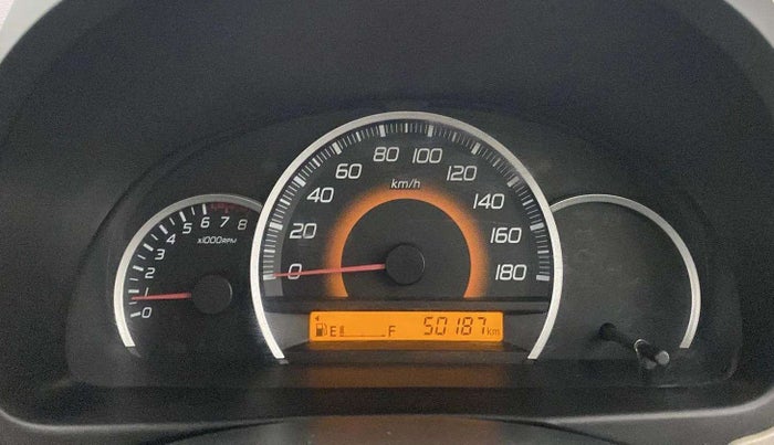 2013 Maruti Wagon R 1.0 VXI, Petrol, Manual, 50,171 km, Odometer Image